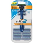 Bic FLEX2 Hybrid Men's Disposable Razor With 10 Cartridges For Smooth Shave. Fixed Price $14.29.