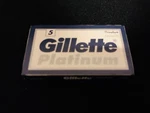 25 Gillete Platinum Stainless Shaving Double Edge Blades Made Russia. Fixed Price $16.99.