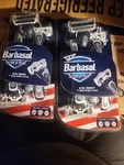 2 Barbasol Ultra 6 Plus Disposable Razors 3CT. Fixed Price $24.99.