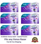 6 Gillette Venus Swirl Razor Blades Flex Ball Refill Cartridges Fit Embrace Olay. Fixed Price $24.99.