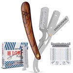 Beauticone Straight Razors For Men, Edge Razor, 100 Single Blades,. Fixed Price $15.24.