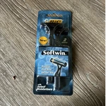 Bic Softwin Men Disposable Razor 2-BLADE, Count Black W/ Moisturizing Strip. Fixed Price $10.97.
