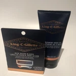 King Gillette Shave Gel + & Edging Razor Blades 4 Cartridges New. Fixed Price $16.85.