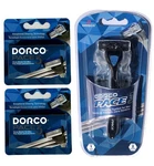 Dorco Pace 3 Three Razor Blade Shaving System- Value Pack (10 Cartridges +. Fixed Price $27.27.