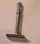 Vintage Silver Gem Micromatic Comb Safety Razor 1739280 1773614. Fixed Price $16.00.
