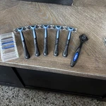 Gillette SENSOR3 Men's Disposable 5 Razors + Schick Hydro 2 Cartridges. Fixed Price $14.00.