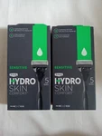 Shick Hydro Skin Comfort Sensitive 2 Handles + 4 Refill Cartridges 5 Blades. Fixed Price $23.99.