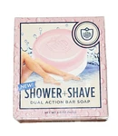 Van Der Hagen, Shower+shave Soap For Dry Skin Dual Action Bar 5.0 Oz (I2). Fixed Price $8.99.