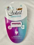 Bic Soleil Sensitive Disposable Razors 3 (1 Pack) Pivot Head Women's. Fixed Price $11.19.