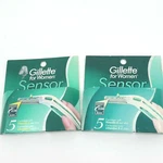 Vintage Gillette Sensor Women Blades Cartridges With Vitamin And Aloe Razor. Fixed Price $49.99.