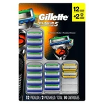 Gillette FUSION5 Proglide Cartridges 12 & Proshield 14 Ct. Fixed Price $65.00.