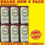 Blink Contacts - Dry Lubricating Eye Drops 0.34 Oz (10 Ml) 6PK. Fixed Price $30.00.