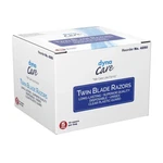 50 Ct. Dynacare Twin Blade Disposable Razors Blue, Stainless Steel. Fixed Price $22.49.