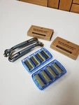 Dollar Shave Club Executive 2 Razor Handles + 8 Cartridges Refill. Fixed Price $28.00.