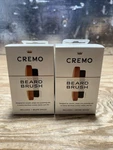 Cremo Beard Bristle Brush Grooming Aid Comb For Men New 2-PACK. Fixed Price $12.84.