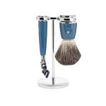 Hle Rytmo 3-PIECE Pure Badger 5-BLADE Razor Modern Luxury Wet Shaving Set. Fixed Price $162.54.