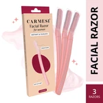 Carmesi Women Face Razors For Instant & Painless Hair Removal - Set Of 3. Fixed Price $11.97.