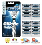 17 Gillette Mach 3 Razor Blades 16 Refill Cartridges Turbo Metal Shaver Handle 8. Fixed Price $47.99.