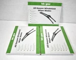 Lot Of 3 Packs Lebogner Windshield Wiper Blades 26"/22" All Season Replacements. Fixed Price $12.38.