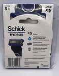 2 )schick Hydro 5 Blades, 4-PACK Cartridges (8-TOTAL) W/ Skin Guards.. Fixed Price $18.85.
