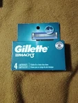 Gillette MACH3 Razor BLADES-(2) 4 PACKS-8-CARTRIDGES /brand New/sealed. Fixed Price $6.99.