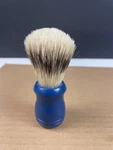 Vintage Surrey Natural Boar Bristle Shaving Brush 34014 Blue Handle Usa. Fixed Price $9.95.