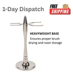 Taconic Rocket Style Razor & Brush Stand Stainless Steel 20-22MM. Fixed Price $35.96.