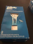Gillette Treo 8 Disposable Razors With Built-in Shave Gel. Fixed Price $11.99.