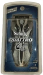 Schick Quattro 4 Blades Razor And Cartridge 2003 Original New Old Stock. Fixed Price $17.98.