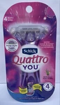 Schick Quattro You Disposable Razors - 4 Count. Fixed Price $8.71.