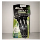 Gillette MACH3 Sensitive Disposable Razors Pack Flexible Blades. Fixed Price $10.00.