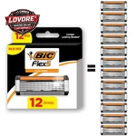 Bic Flex 5 Refillable Razors For Men, 12 Count (pack Of 1), Black. Fixed Price $24.43.