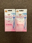 2*BIC CLICK3 Soleil Shaver & 6BLADES. Fixed Price $12.99.