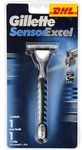 (dhl Express) Gillette Sensor Excel Razor Handle + 1 Cartridge Limited Shaver. Fixed Price $92.90.