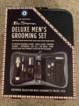 Original Ben Sherman Deluxe Men's Grooming Set Leatherette Zipper Case 9 Pc. Fixed Price $21.89.