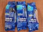 3 Pack Gillette Sensor 2 Plus Ultragrip Lubrastrip Fixed 10 Disposable Razors Ea. Fixed Price $29.99.