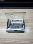 1959 Gillette Fatboy Adjustable Safety Razor - E2 W/ Case And Blade Bank!. Fixed Price $99.99.