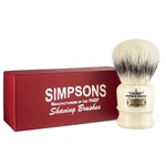 Simpsons Chubby - CH2 Synthetic Platinum High Density Fibre Faux Handle Ivory. Fixed Price $154.00.