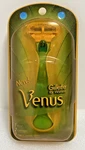 Gillette Women's Vintage Venus Razor Handle & 2 Refill Cartridges New Old Stock. Fixed Price $12.96.
