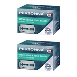 Personna Gem Double Edge Razor Blades Hi- Stainless Japanese Steel 2PK. Fixed Price $34.99.