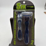 Six Assured For Men Superior Razor Nos Pivoting Head Lubricated Strip. Fixed Price $8.99.