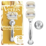 Razor Venus Moistureglide Reusable Handle 2 Blade Refills Shower. Fixed Price $28.99.