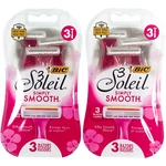 Bic Soleil Simply Smooth Triple-blade 3 Pack- Lot Of 2 (6 Total). Fixed Price $10.70.