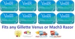 8 Gillette Venus Sensitive Smooth Razor Blades Refill Cartridge Fit Swirl Shaver. Fixed Price $19.49.