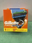 New Gillette Fusion 5 Proglide Refill Razor Blades 9 Cartridges. Fixed Price $22.49.