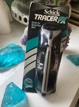 Schick Tracer Fx Razor Nos Vtg 1996 Discontinued Damaged Package See Photos. Fixed Price $44.99.