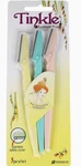 Tinkle Eyebrow Razor 3 Pcs/ Stainless Steel Blades. Fixed Price $8.49.