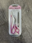 About Beauty Brow Wow Groomers Set - 3 Pieces Razor, Scissors, Tweezers New. Fixed Price $8.95.