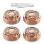 Replacement Heads For Flawless Facial Hair Rose Gold 4 Pack Gen 2. Fixed Price $24.08.