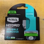 Schick Stubble Remover Refill Razor Blade, 4 Cartridges (fits HYDRO5). Fixed Price $9.95.